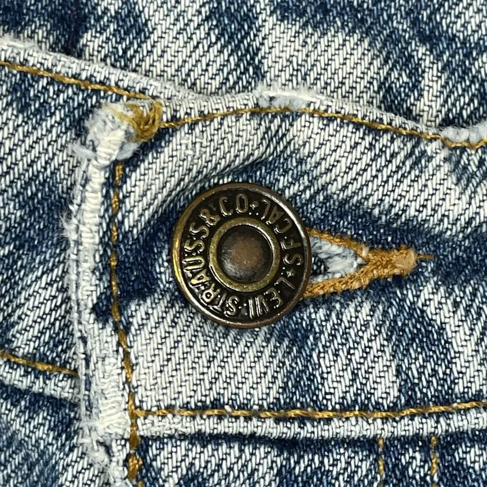 Vtg 90’s Levi’s 505 Orange Tab Mens 32x32 (30x32 Actual) USA Distressed Straight